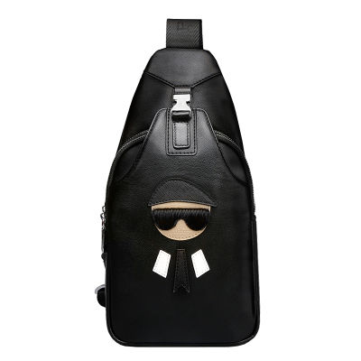 Mens chest bag crossbody bag Mens phone bag Commute bag Travel small bag mens bag
