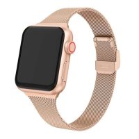 สายนาฬิกาโลหะสำหรับสายคาด Apple Watch 45มม. 41มม. 44มม. 40มม. 42มม. 49มม. 38มม. สเตนเลสสร้อยข้อมือเหล็กพอดีกับ IWatch Ultra 8 7 6 SE 5 4 3สาย