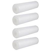 4Pcs 10 Inches Water Filter Parts Make Wine Tool PP Cotton Membrane Wine Water Filter Cartridge