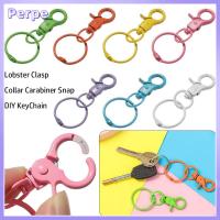 PERPE ฮาร์ดแวร์ อุปกรณ์เสริมอะไหล่กระเป๋า แหวนแยก ตะขอ ปลอกคอ Carabiner Snap กุ้งก้ามกราม สายรัดกระเป๋า