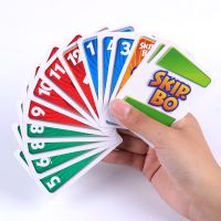 【✆】 1กล่อง UNO SKIP BO การ์ดเกม The Sequatur การ์ดเกมครอบครัวปาร์ตี้เกมกระดานของเล่นเด็ก