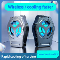 ETjork- DS-01 Universal mobile phone radiator Gaming Phone Cooler 9-blade mobile game cooling artifact for 4-6 inch mobile phone 【in stock!】