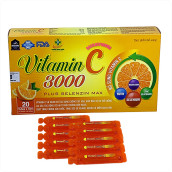 Vitamin C 3000 Plus Selenzin Maz- Giúp Bổ Sung Vitamin C, Tăng Sức Đề Kháng, Hỗ Trợ Thải Độc, Tăng Cường Miễn Dịch, Phòng Ngừa Bệnh Tật