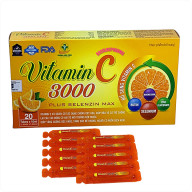 Vitamin C 3000 Plus Selenzin Maz- Giúp Bổ Sung Vitamin C, Tăng Sức Đề Kháng, Hỗ Trợ Thải Độc, Tăng Cường Miễn Dịch, Phòng Ngừa Bệnh Tật thumbnail