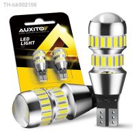 ▤◙ AUXITO 2Pcs T15 LED Bulb W16W LED Lamp Canbus No Error 4014 42-SMD 912 921 LED Lights 12V Car Backup Reverse Light 2000LM 6000K