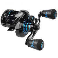 Retcmall6 Baitcasting รอกตกปลา9 + 1ลูกปืน7.2:1อัตราทดเกียร์สูง8กิโลกรัมลากอลูมิเนียมกรอบตกปลาล้อ