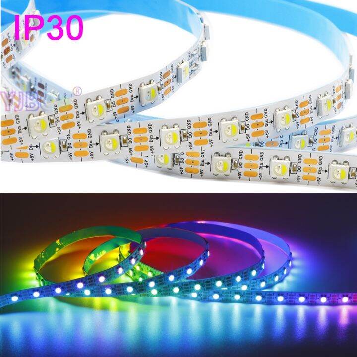 5v-12v-sk6812-ic-addressable-rgbw-rgbww-4-colors-in-1-led-strip-light-60pixles-m-smd-5050-rgb-white-lamp-tape-smart-lights-bar