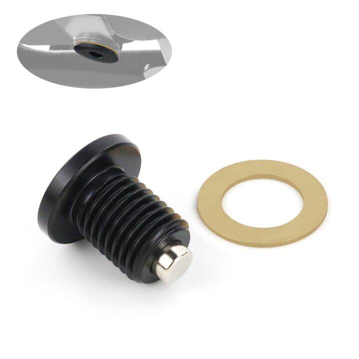 Oil Drain Bolt Plug Screw M12x1.5 For Kawasaki KLR650 Ninja