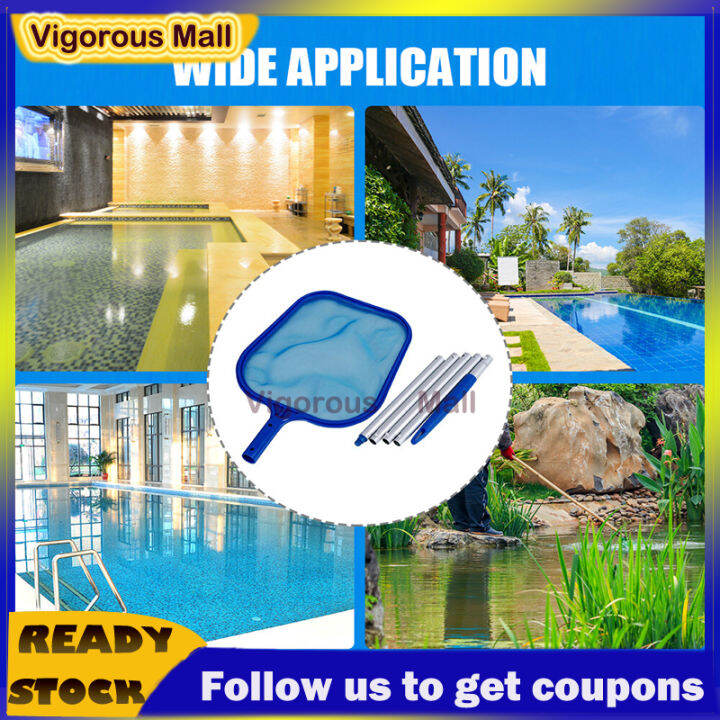 Pool Cleaning Net with 45inch Pole Swimming Pool Cleaner Net with 5