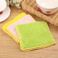 Wipes Easy To Clean Household Merchandises Dishwashing Towel Fiber Thickened Scouring Cloth Good Air Permeability 14cm×24cm Rag Dish Cloth  Towels