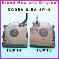 ஐ∋ New Laptop CPU GPU Cooling Fan for Delta ND55C43 18M14 ND55C44 18M15 Cooler Radiator DC05V 0.5A 4PIN