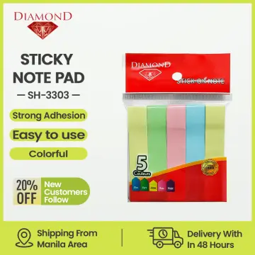 Shop Big Sticky Notes With Horizontal Lines with great discounts and prices  online - Nov 2023