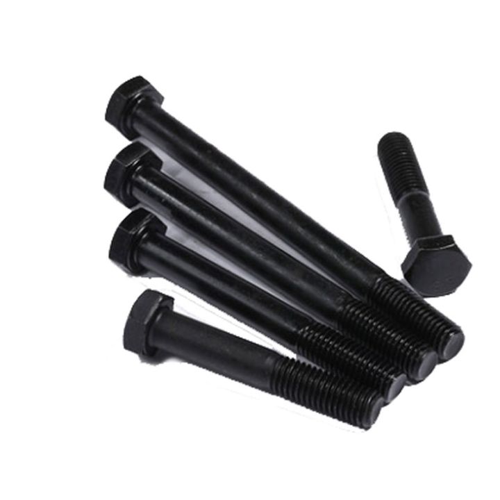 1pcs-m14x220mm-black-color-outer-hexagon-screw-lengthing-bolt-machine-nail-8-8-grade-carbon-steel-type0080943