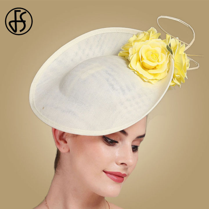 fs-beige-white-kentucky-big-fascinators-for-wedding-hair-cocktail-church-hats-elegant-women-fedora-lady-fancy-flower-headwear