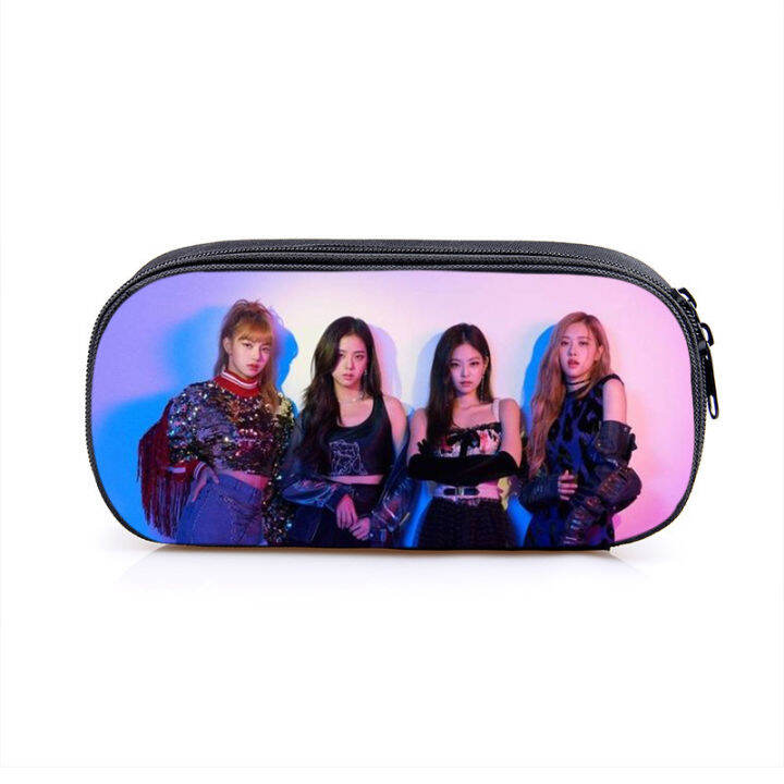 blackpink-jisoo-rose-lisa-jennie-pencil-case-student-stationery-box-female-multi-functional-pen-box-large-capacity