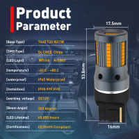 1Pcs No Hyper Flash T20 W21W WY21W 7440 7440NA ไฟเลี้ยว LED หลอดไฟ Canbus ข้อผิดพลาดฟรีโคมไฟรถยนต์ Amber 7507 7506 1156 BAU15S