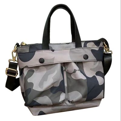 Women Tote Bag Stylish Waterproof Nylon Ladies Shoulder Bag Beach Travel Bag for Work Shopping School Black Large Shoulder Bags