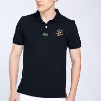 Santa Barbara Polo &amp; Racquet Club เสื้อโปโล รุ่น SKS046-1-สีดำ (มีให้เลือก 8 สี)