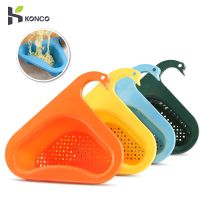 【CW】 Drain Basket Leftover Sink Strainer Multifunctional Filter Fruit and Vegetable