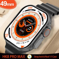 HK8 PRO MAX Full Touch Screen กีฬาฟิตเนส Tracker กันน้ำผู้หญิงสมาร์ทนาฬิกาผู้ชายรุ่นเหมาะสำหรับ Android IOS