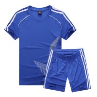 Soccer Jersey Sports Costumes for Kids Clothes Football Kits for Girls Boys Clothing Boys Sets Uniforms Summer Childrens Suits