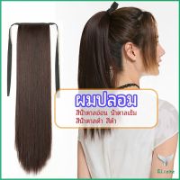 Eliana วิกผมหางม้าตรง หางม้ารัดๆ ที่คาดผมปลอม หางม้าปลอม ผมตรง wig straight ponytail