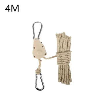 Adjustable Rope Fastener Fixed Buckle Pulley Tent Rope Tensione