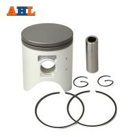 ☃✳ AHL Motorcycle Parts STD 25 50 75 100 66mm 67mm Piston with Pin Rings Clip Kit For HONDA CRM250 246 MD24 CRM 250