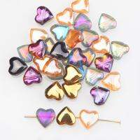 30pcs Heart Beads AB Color Bead Charms for Jewelry Making Bracelet Necklace DIY Handmade Drop Earrings Findings 10mm DIY accessories and others