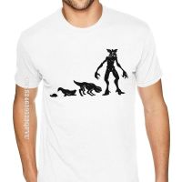 Cool Demogorgon Evolution Tshirt Men Custom Printed Oversized Anime Tshirt Men Pure Cotton O Neck Tshirt Punk Style