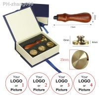 Wax Seal Stamp Private Customize Logo Pattern Retro Antique Stamp Image Custom Multiple Size Options Lacquer Seal Metal Head