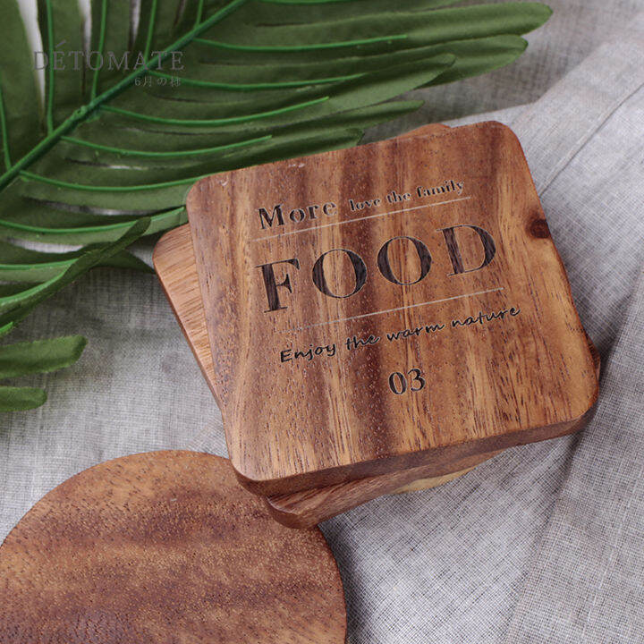 tableware-mat-nordic-style-mat-insulation-mat-wooden-mat-coaster-wood-square-coaster-square-coaster