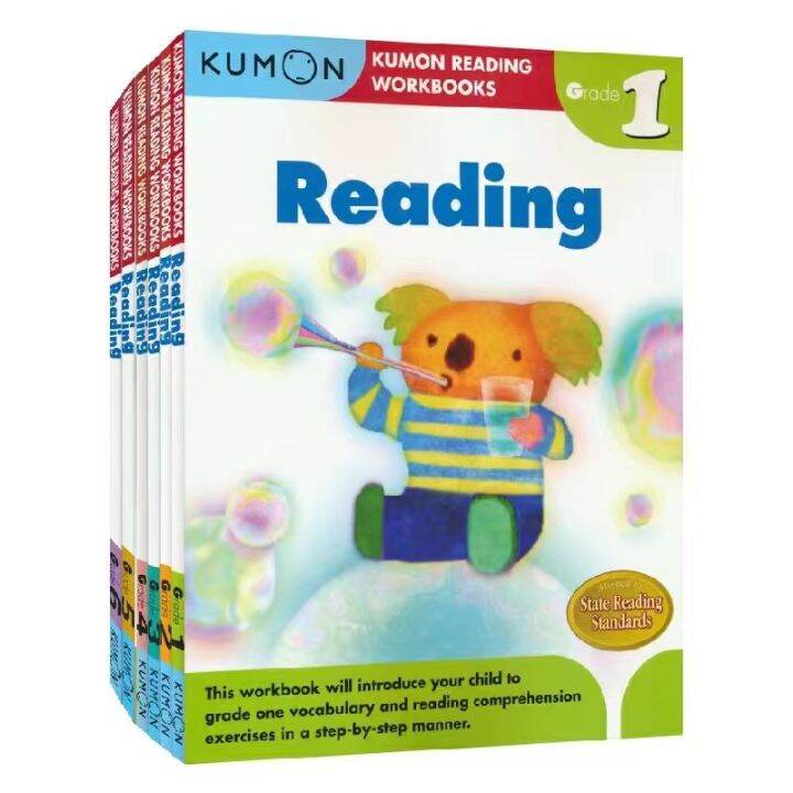 KUMON READING WORKBOOKS: READING GRADE 1-6 | Lazada PH