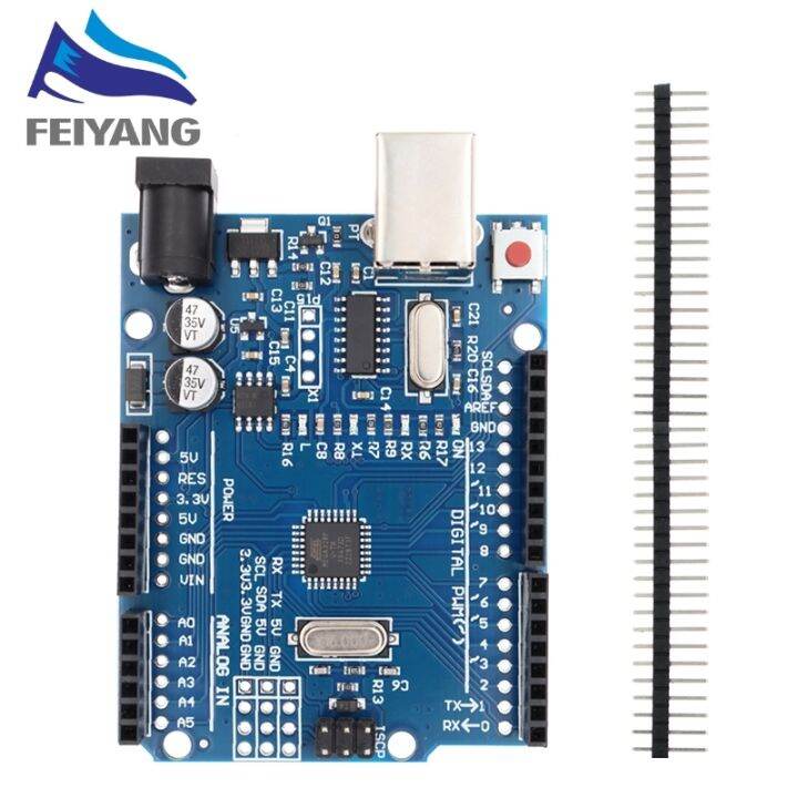 uno-r3-smd-atmel-atmega328p-168p-v3-extra-i-o-pinout-ไดรเวอร์-ch340g-dccduino-เข้ากันได้กับ-arduino-ide