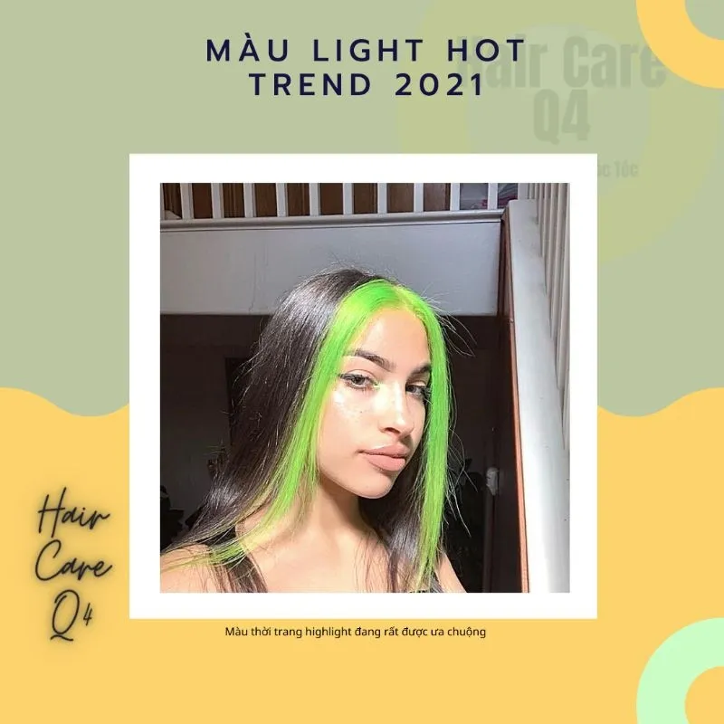 Màu nhuộm tóc Highlight: Highlight là xu hướng nhuộm tóc được yêu thích nhất hiện nay. Với việc nhuộm tạo hiệu ứng sáng và tối, chúng tôi sẽ giúp tóc của bạn thêm phần cuốn hút và lôi cuốn. Đến với chúng tôi để sở hữu một bộ tóc đáng mơ ước ngay hôm nay!