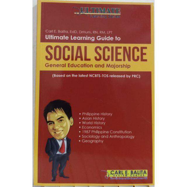 CBRC LET SOCIAL SCIENCE MAJORSHIP REVIEWER | Lazada PH