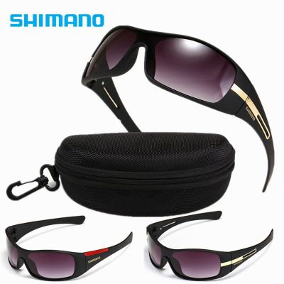 Shimano แว่นตากันแดดแว่นกันแดดใส่ตกปลาชายแว่นกันแดดกิ้งก่าแว่นตาตกปลากลางแจ้งจักรยาน