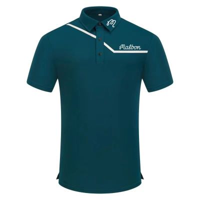 [South Korea] Malbon Golf clothing short sleeve TMENs outdoor sports breathable quick-drying shirt