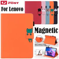 M10แท็บเคสโทรศัพท์ Lenovo พับฝาเป็นฐานบวก3rd Gen TB125FU TB128XU Xiaoxin Pad 2022 10.6นิ้วแท็บเล็ตแม่เหล็กเคสช่องเสียบบัตรเคสคอมพิวเตอร์