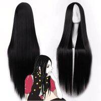 （ร้อน）อะนิเมะ Hunter X Hunter Illumi Zoldyck Irumi คอสเพลย์ Hairwear วิกผมหมวก100เซนติเมตรยาววิกผมสำหรับฮาโลวีนคริสต์มาสเทศกาลพรรคหมวก