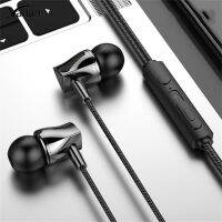 In-ear Bass Stereo Wire Control Headset Subwoofer Music Earphones Sports Earbuds With Microphone X10