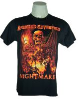 เสื้อวง AVENGED SEVENFOLD เสื้อใส่สบาย Rock อะเว็นจด์เซเวนโฟลด์ A7X ไซส์ยุโรป PTD1265