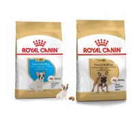 Royal canin French Bulldog Puppy / Adult อาหารลูกสุนัข และ สุนัขโต พันธุ์เฟรนชบลูด็อก 9 - 10  กิโลกรัม