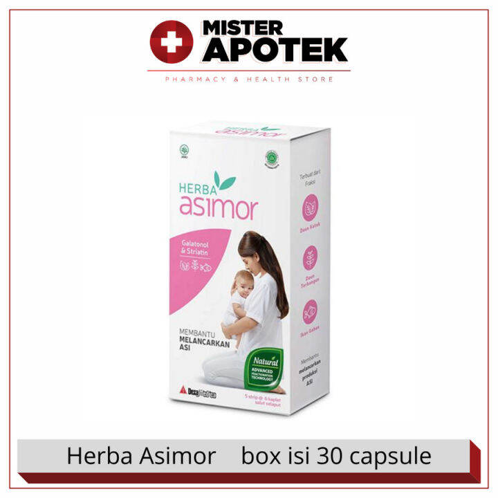 Herba Asimor 1box 30 Kapsul Asi Booster Pelancar Asi Lazada Indonesia