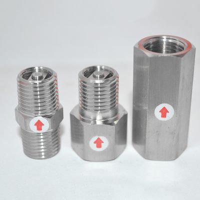 1/4 quot; BSP Male Female Thread 304 Stainless Steel Sanitary Non Return One Way Check Valve
