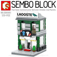 บล็อกตัวต่อร้านค้า SEMBO BLOCK SD6081 จำนวน 129 ชิ้น