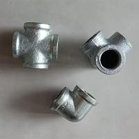 [COD] Galvanized three-dimensional four-way three-way five-way inner wire water pipe shelf connector 4 points 6