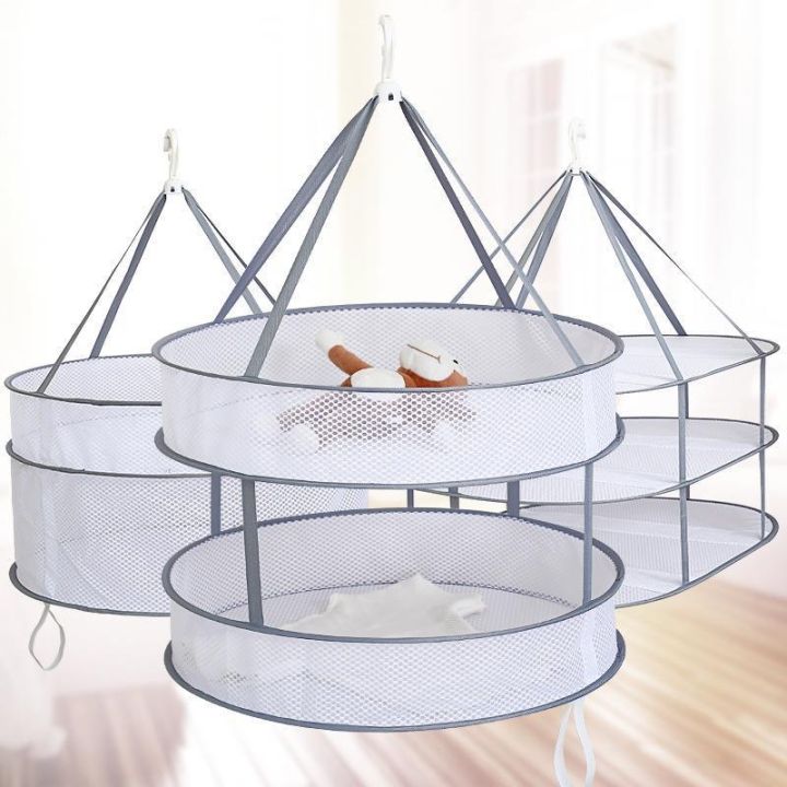 Dual Layer Laundry Drying Rack For Efficient Air Drying Of Clothes And ...