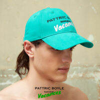 PATTRIC BOYLE / VAC / PATTRIC BOYLE VACANCES CAP /หมวกแคป ปัก โลโก้ แพลททริค บอยลย์ / VAC09101GR 09