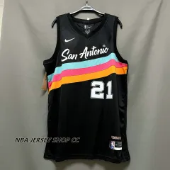 Youth Tim Duncan San Antonio Spurs Nike Swingman White 2021/22 City Edition  Jersey